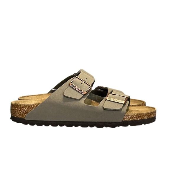 Birkenstock Arizona Leather Unisex Slide Sandals Narrow L10/M8 Summer Comfy main image 5